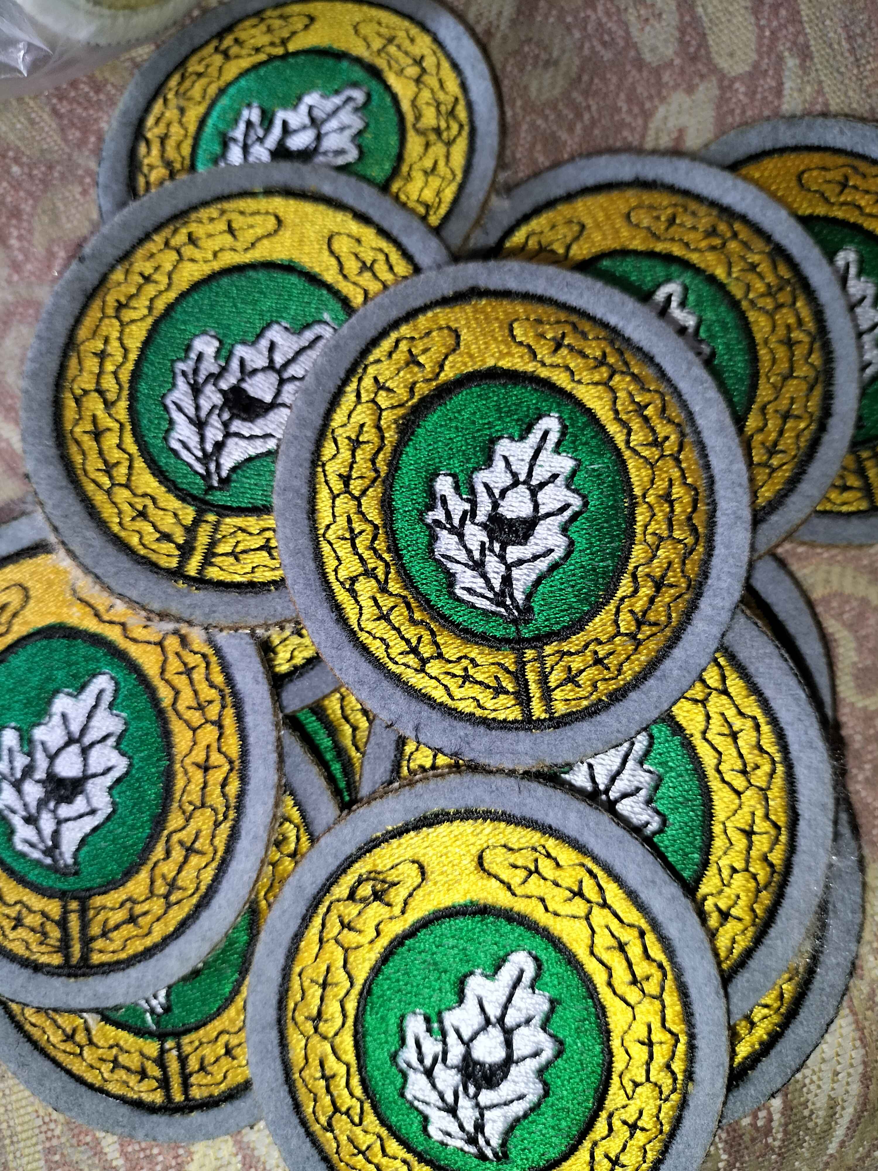 Military embroidery Patches