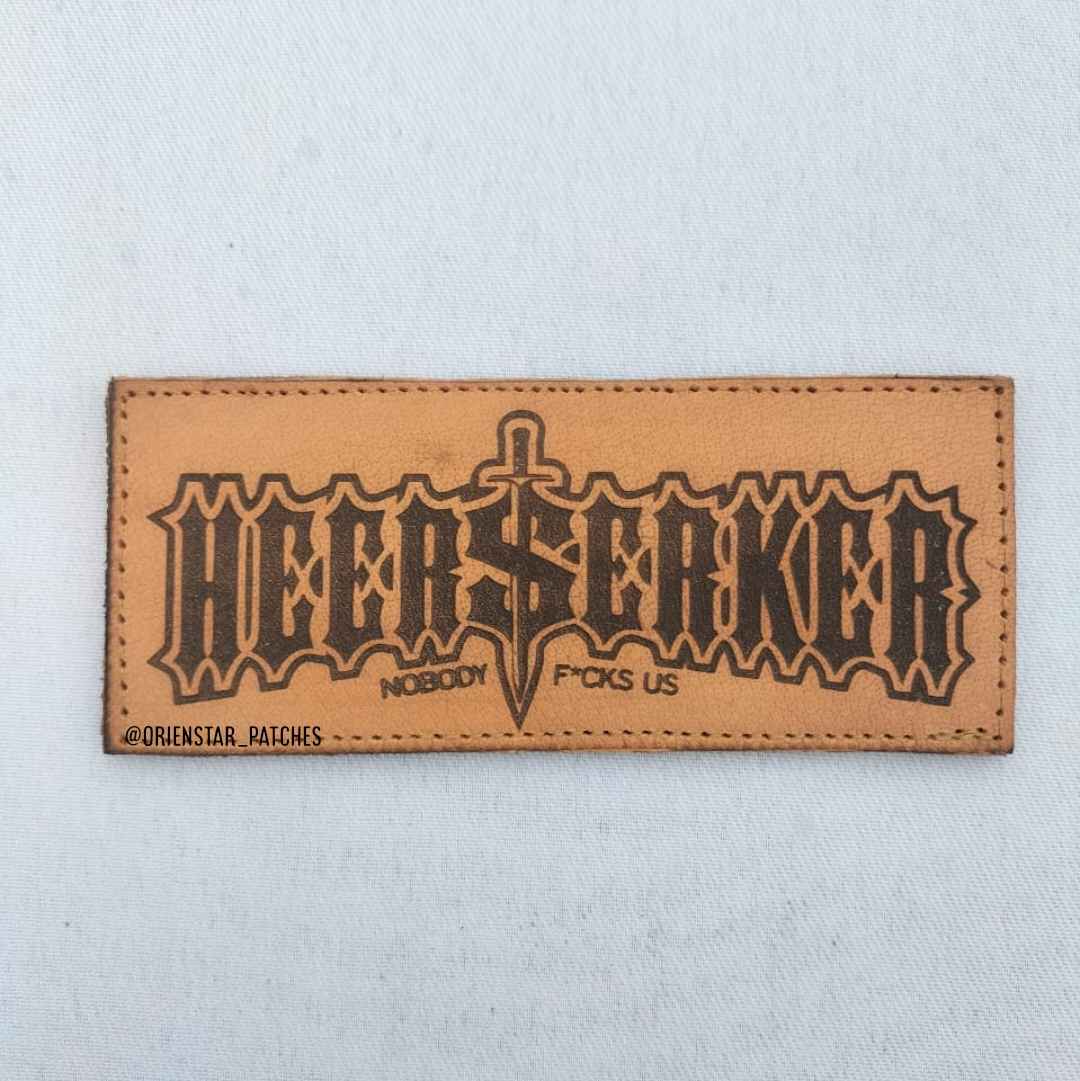 Custom leather Patches