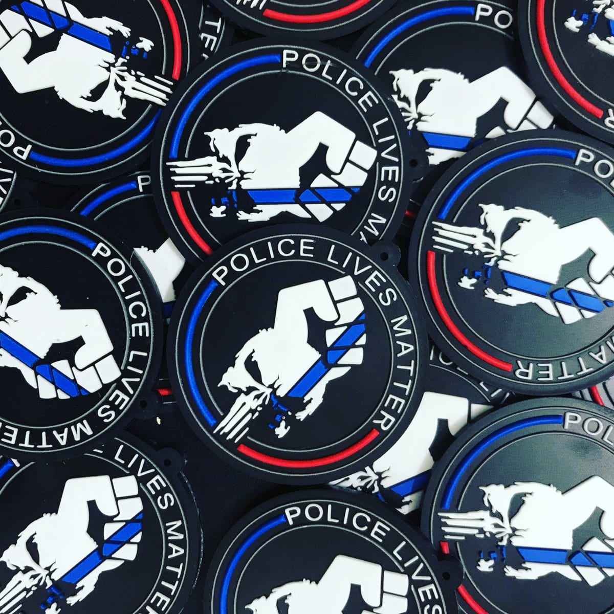 Custom pvc police patches