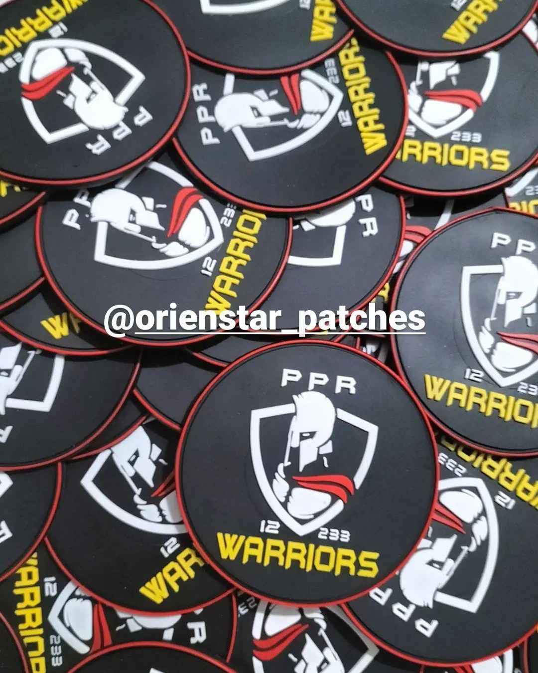 Custom warrior patches