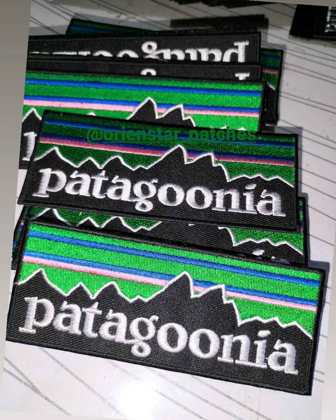 Patagonia embroidery Patches