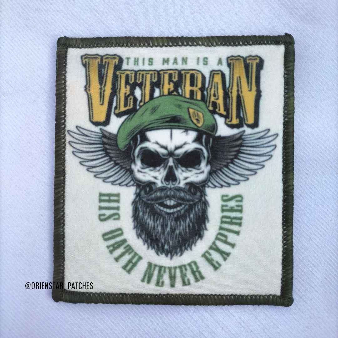 Veteran printed Patches